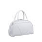 Preview: Small crossbody bag made of white nappa leather